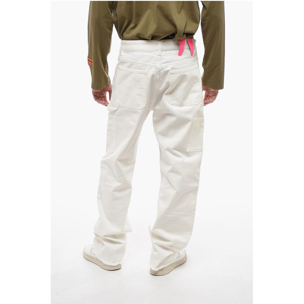 Darkpark Wide Leg JOHN Denims with Back Application+