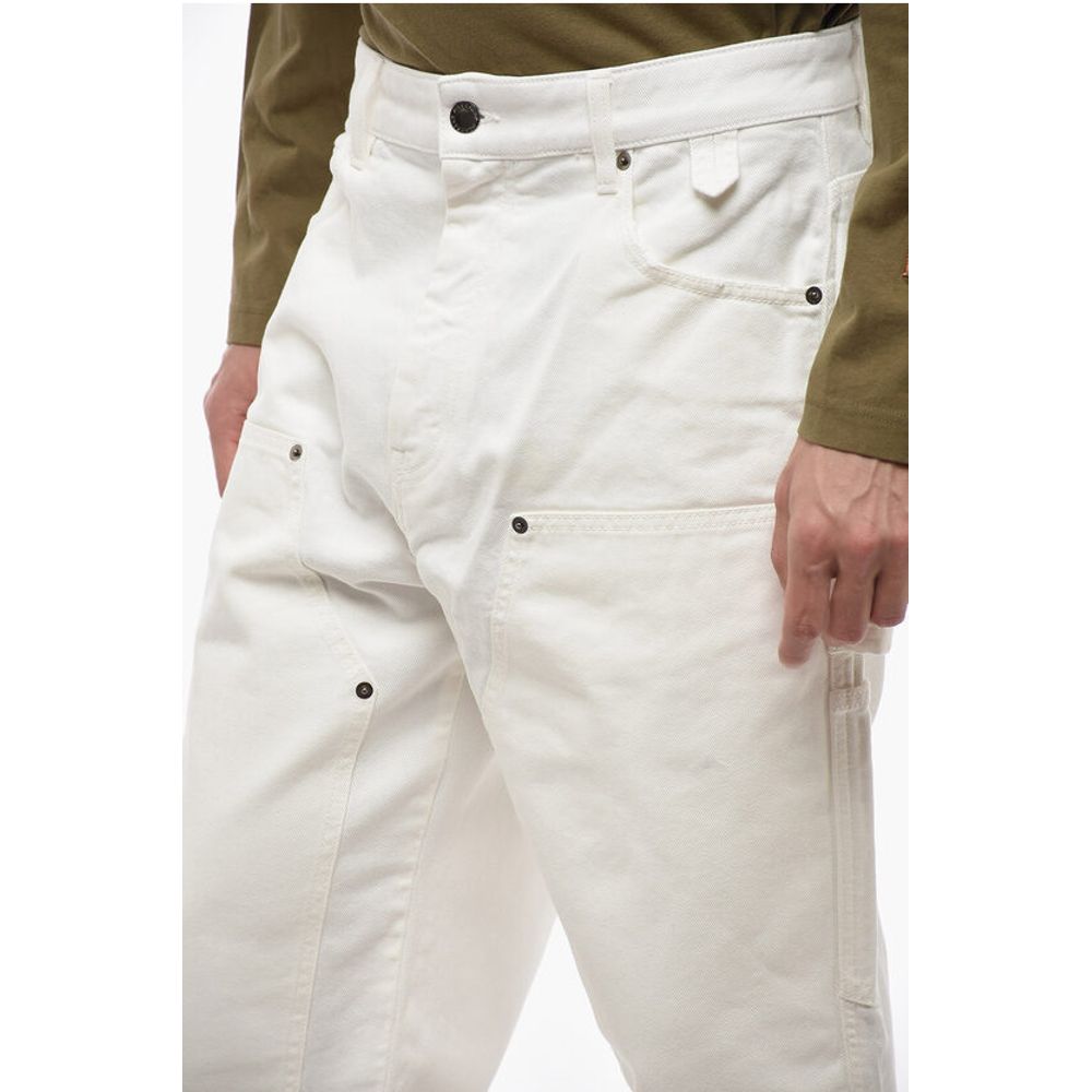 Darkpark Wide Leg JOHN Denims with Back Application+