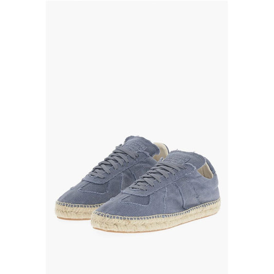 Maison Margiela MM22 Canvas Low Top Sneakers with Juta Detail