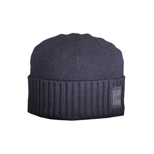 Hugo Boss Blue Cotton Men Cap