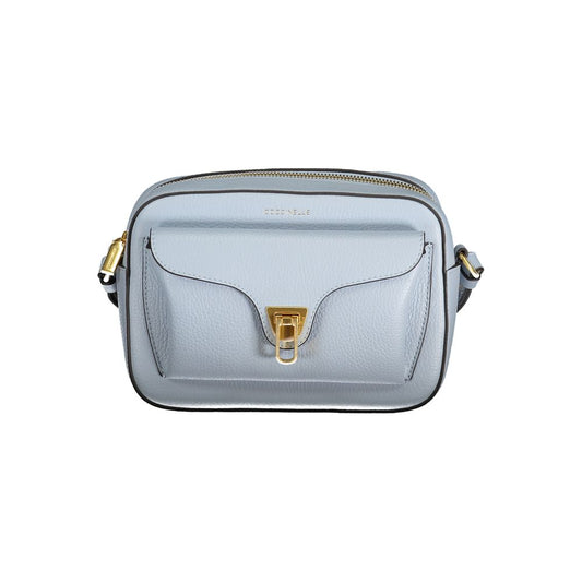 Coccinelle Blue Leather Women Handbag