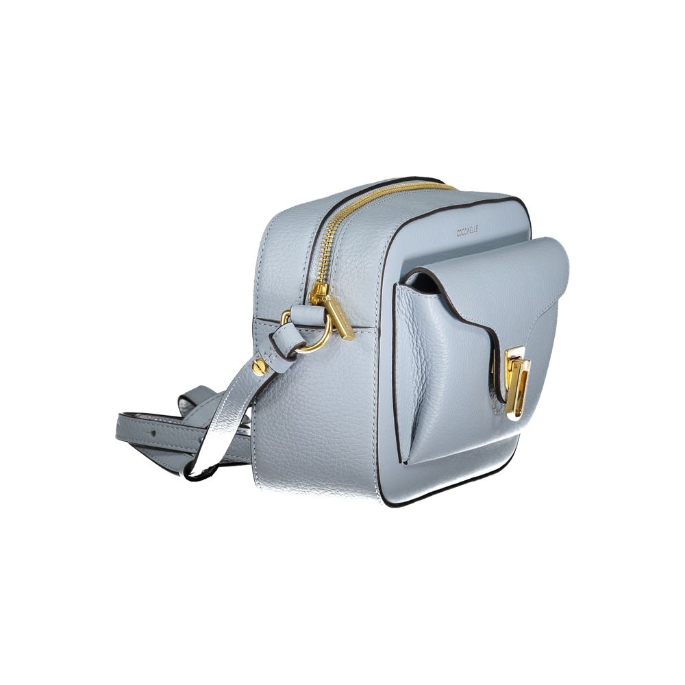 Coccinelle Blue Leather Women Handbag