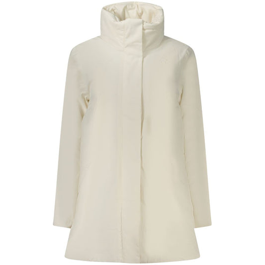 K-WAY White Nylon Women Jacket