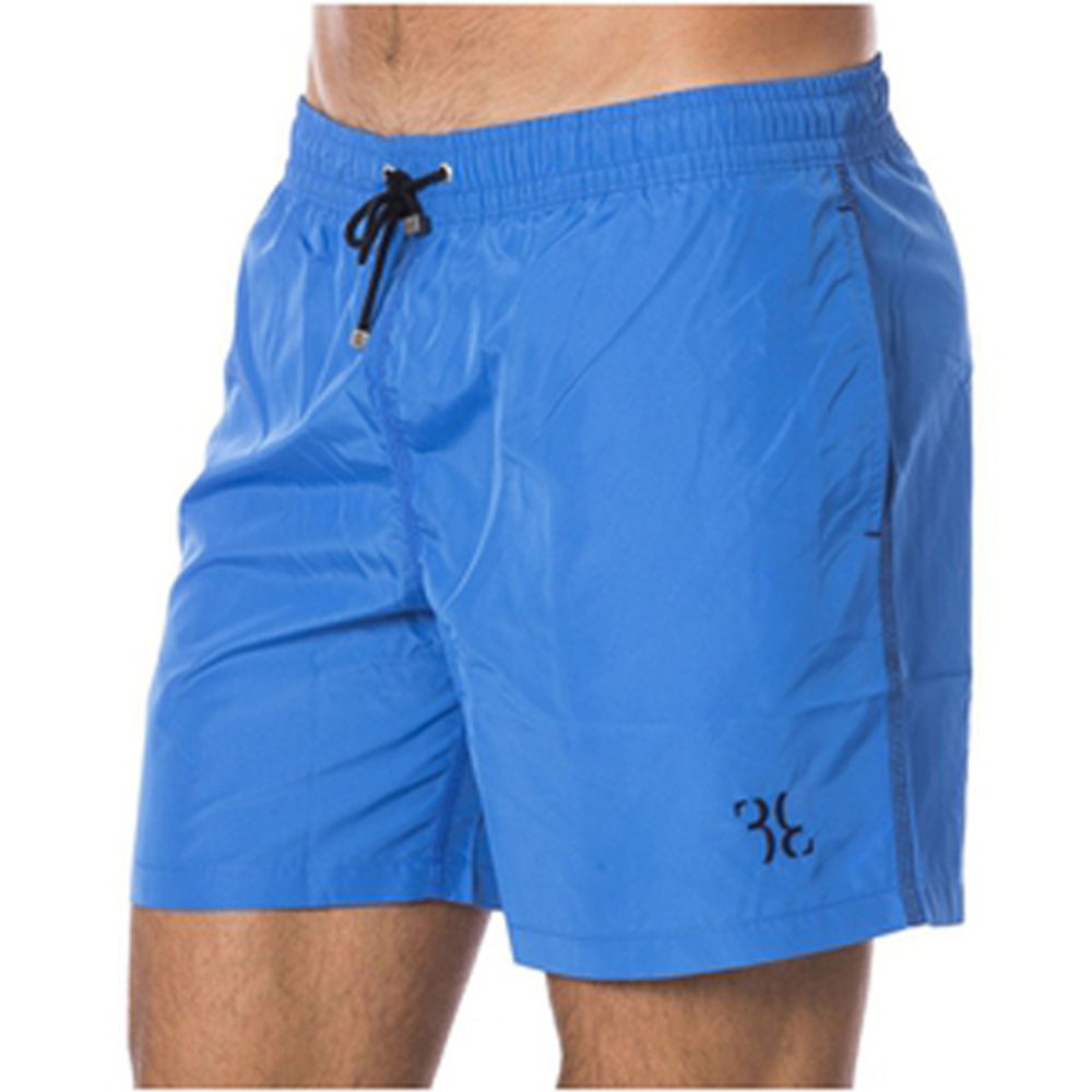 Billionaire Italian Couture Blue Polyester Men's Swimsuit
