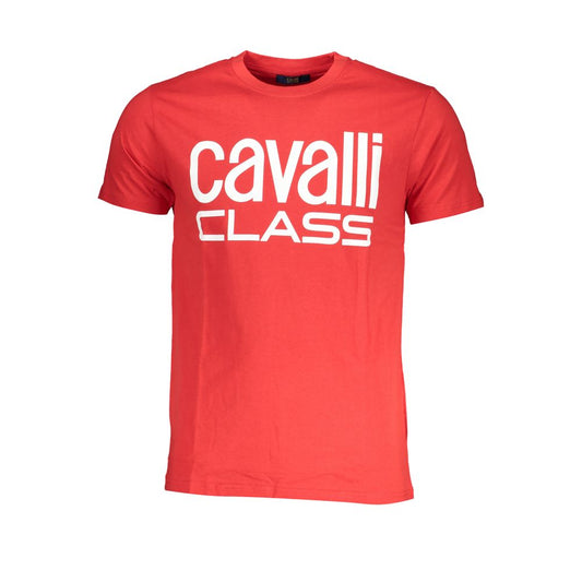Cavalli Class Rdeča bombažna majica