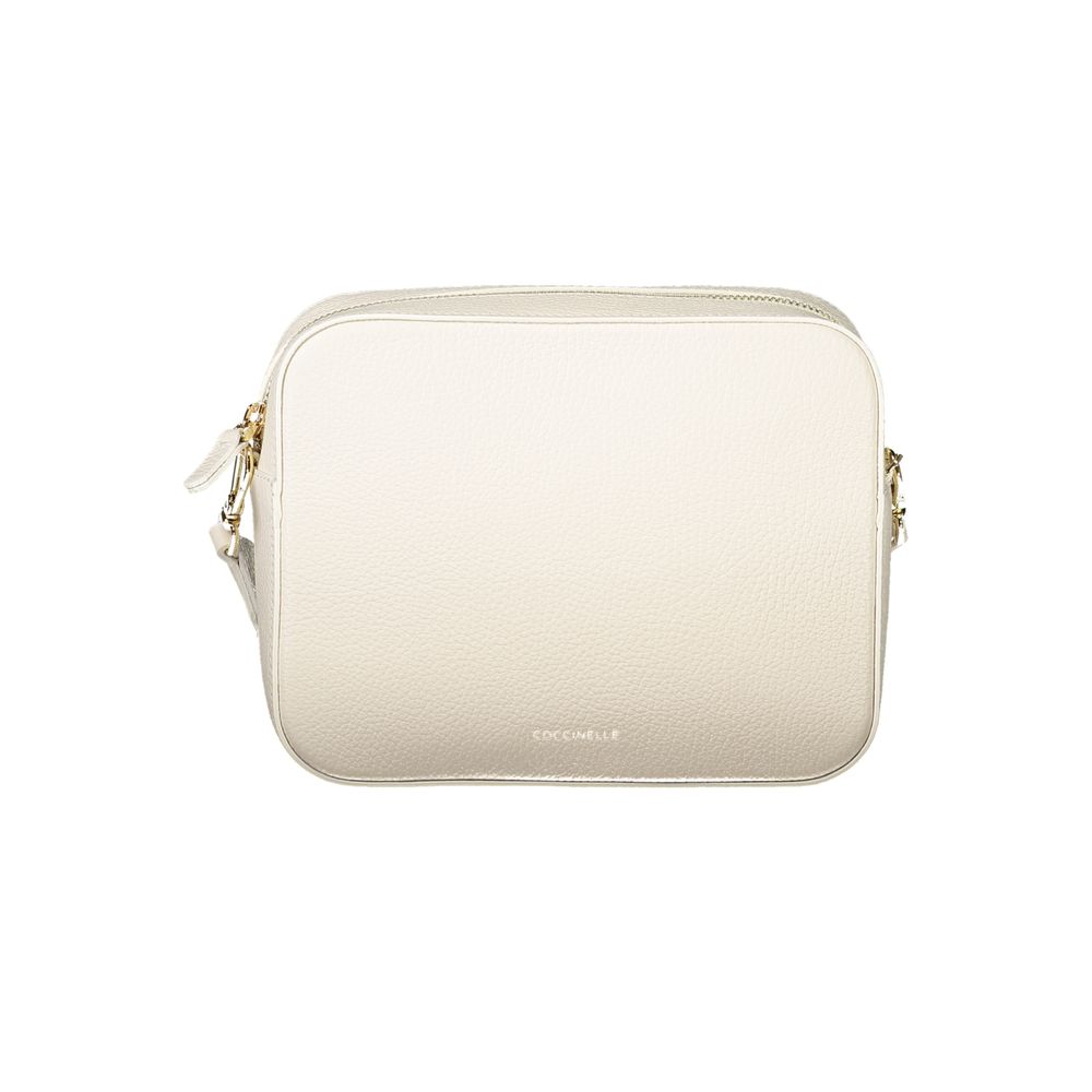 Coccinelle White Leather Women Handbag