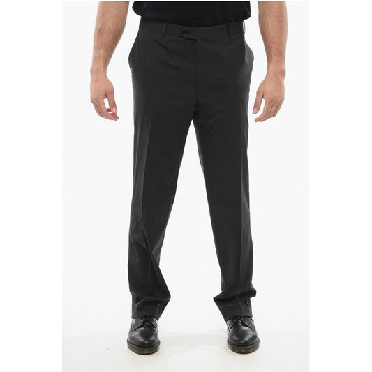 Corneliani Virgin Wool Pants with Belt Loop