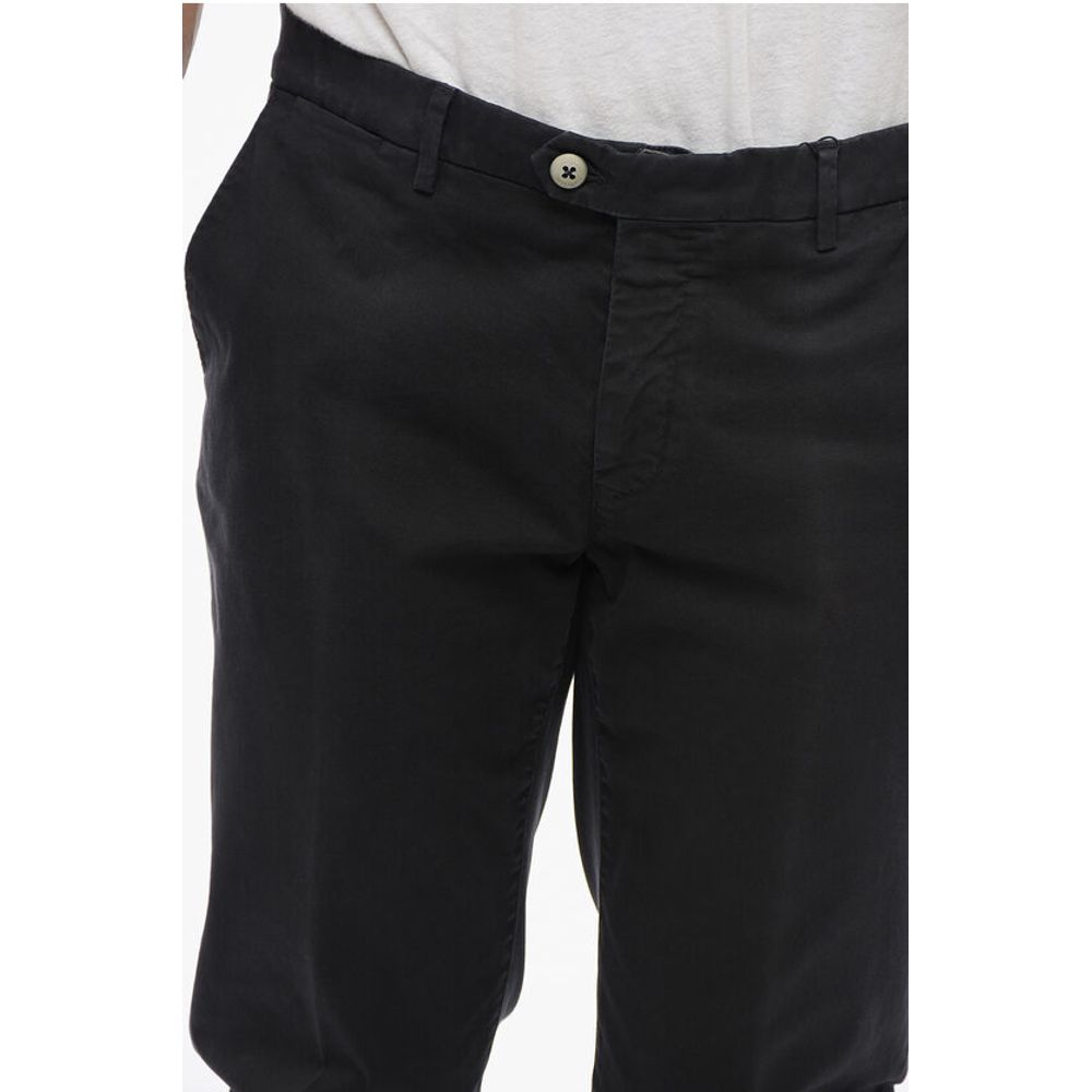 Corneliani Stretch Cotton Regular Fit Chinos Pants