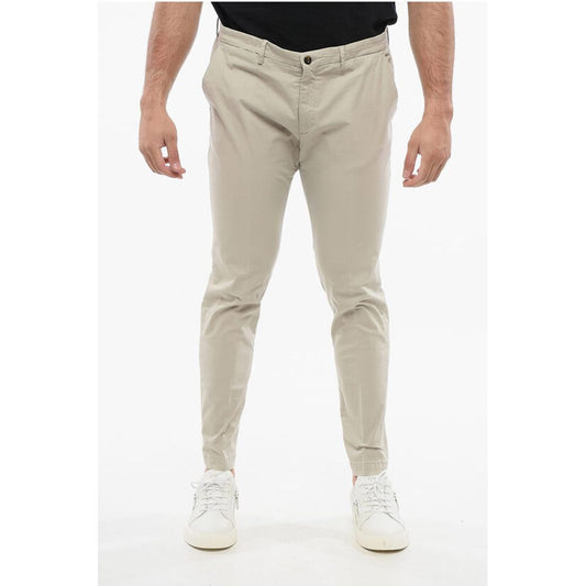 Corneliani CC COLLECTION Stretch Cotton Chinos Pants