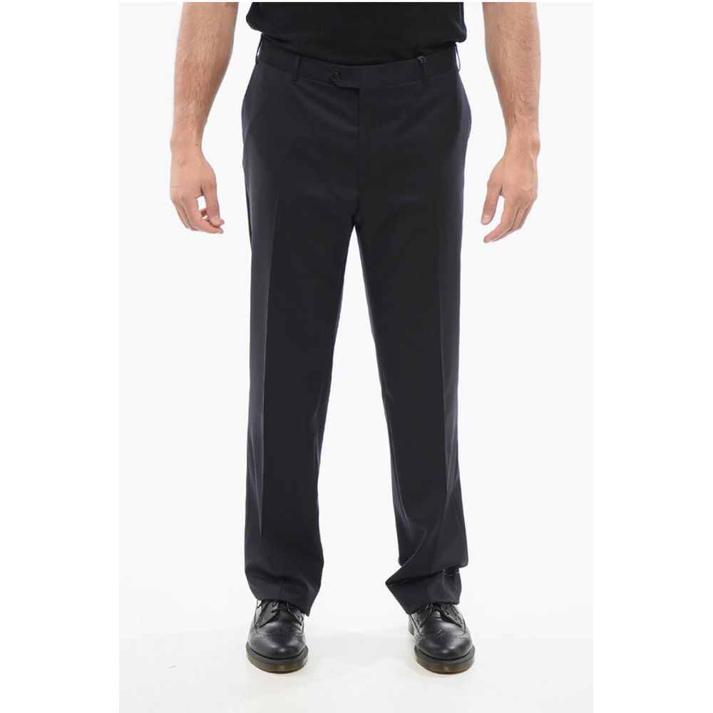 Corneliani Virgin Wool MANTUA Pants with Belt Loops