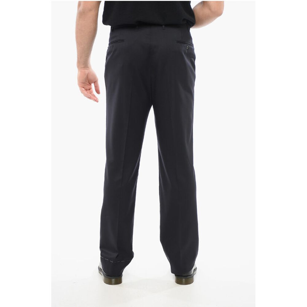 Corneliani Virgin Wool MANTUA Pants with Belt Loops