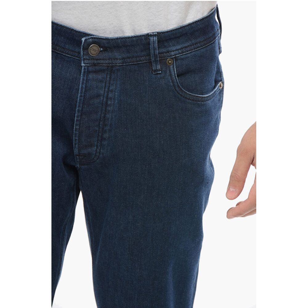 Corneliani CC COLLECTION High-waisted Slim Fit Jeans