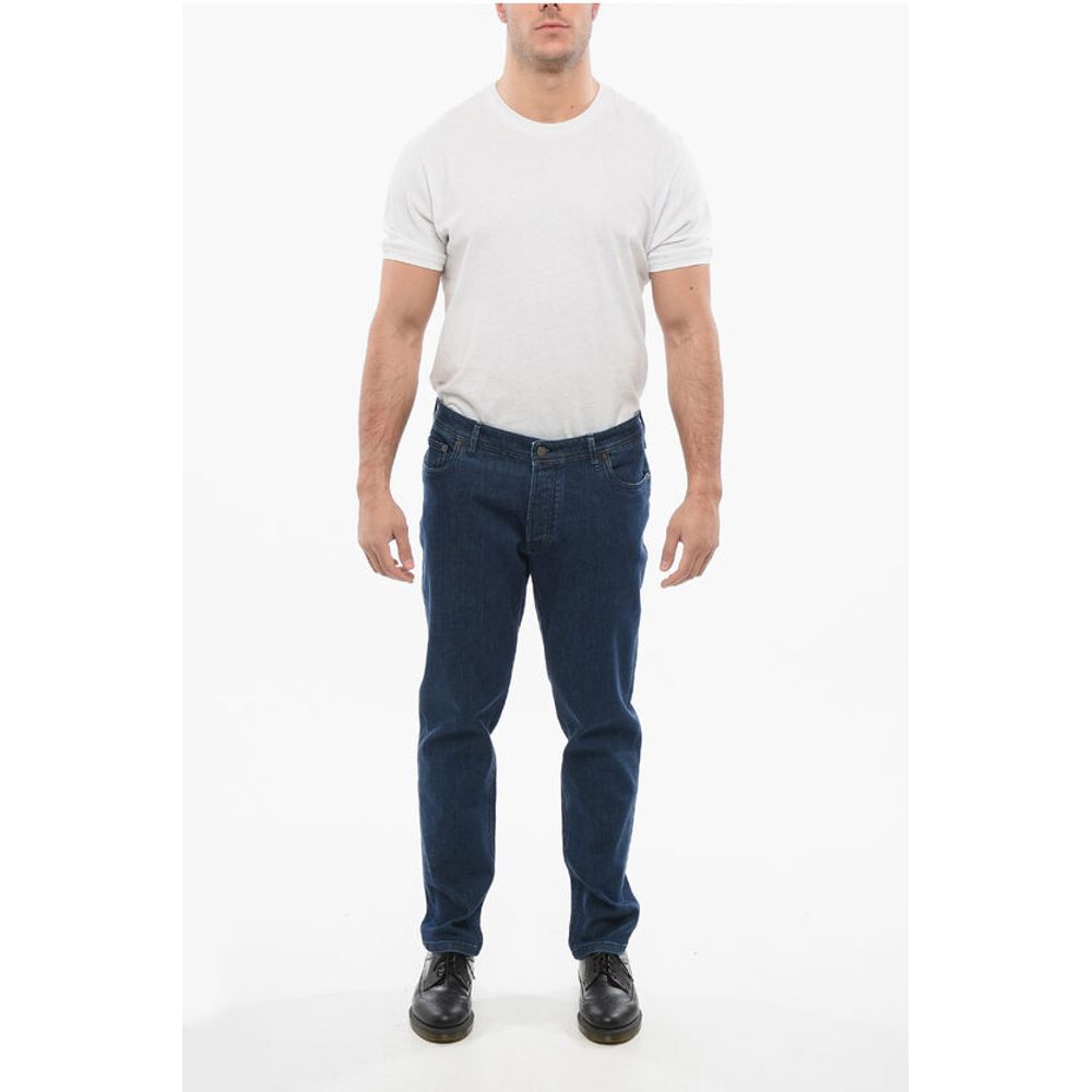 Corneliani CC COLLECTION High-waisted Slim Fit Jeans