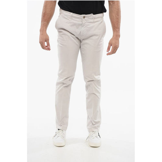 Corneliani Bombažne hlače Chino ravnega kroja