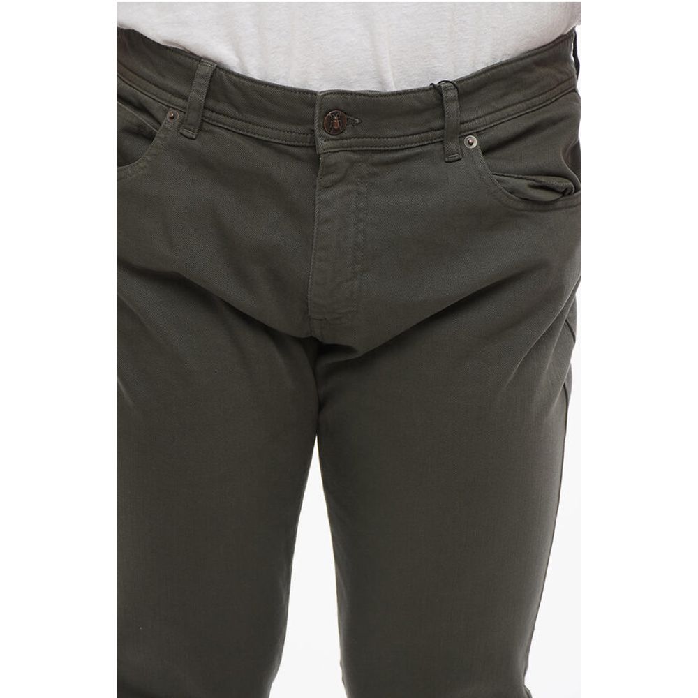 Corneliani CC COLLECTION 5-pocket Cotton Pants