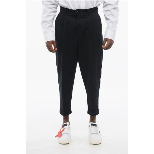 Ami Alexandre Mattiussi Single-pleated Carrot Fit Chinos Pants