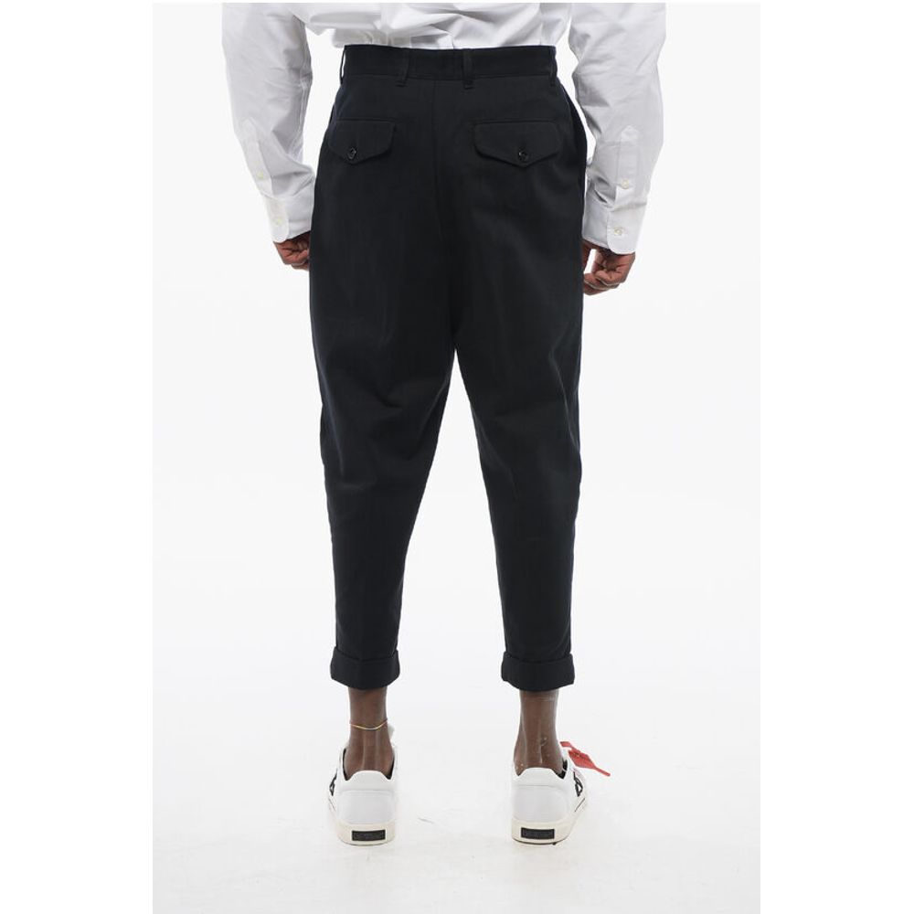 Ami Alexandre Mattiussi Single-pleated Carrot Fit Chinos Pants