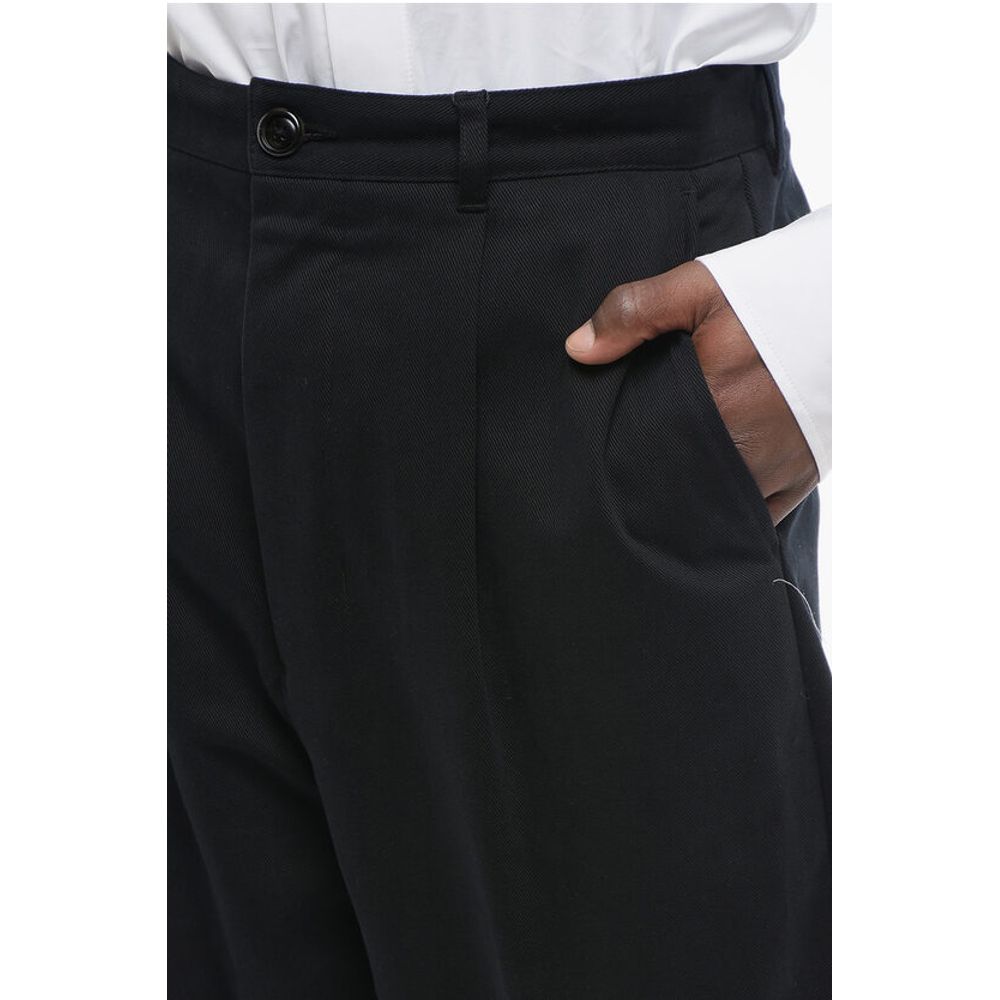 Ami Alexandre Mattiussi Single-pleated Carrot Fit Chinos Pants