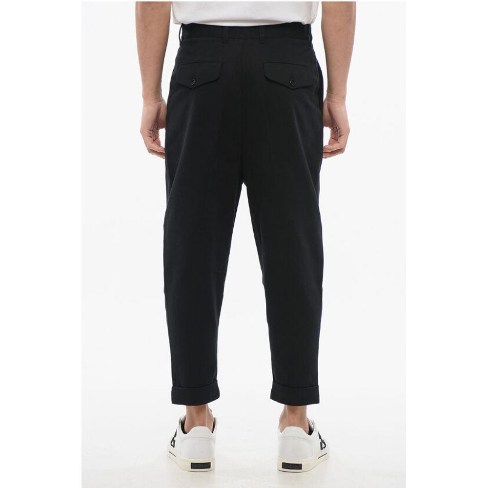 Ami Alexandre Mattiussi Single-pleated Carrot Fit Chinos Pants