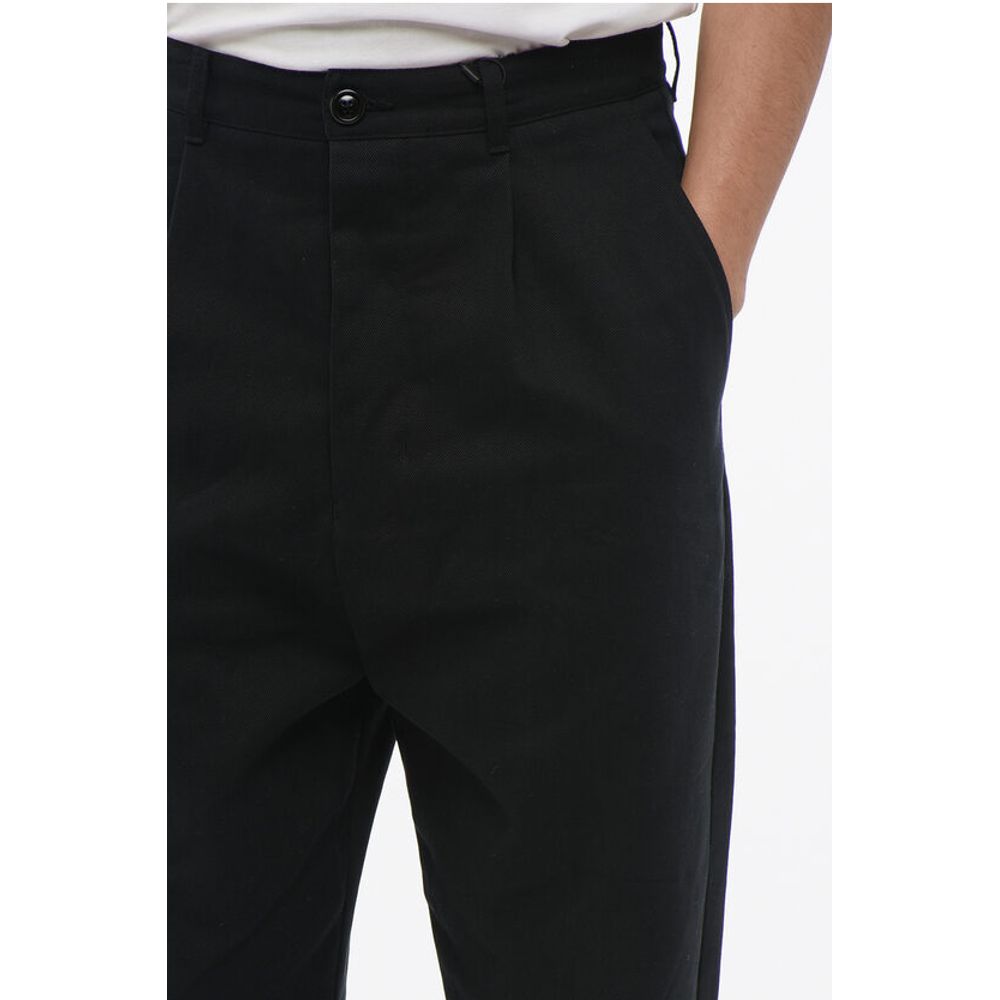 Ami Alexandre Mattiussi Single-pleated Carrot Fit Chinos Pants