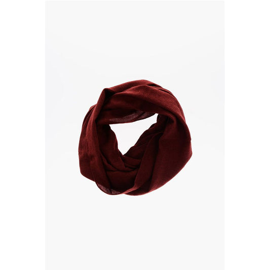 Corneliani Solid Color Virgin Wool and Silk Scarf
