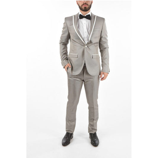 Corneliani CC COLLECTION side vents peak lapel CERIM.RESET 1-button sui