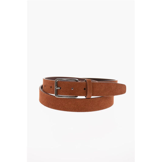 Corneliani CC COLLECTION Reversible Suede Belt 30mm