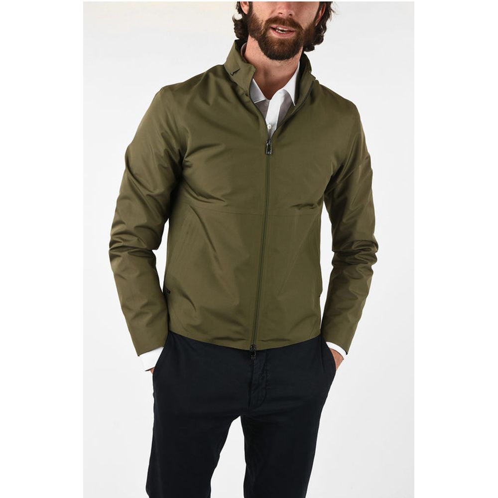 Corneliani ID Waterproof DOUBLE CH hooded outerwear
