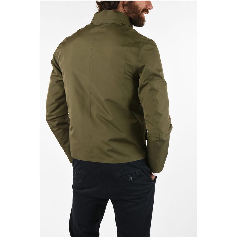 Corneliani ID Waterproof DOUBLE CH hooded outerwear