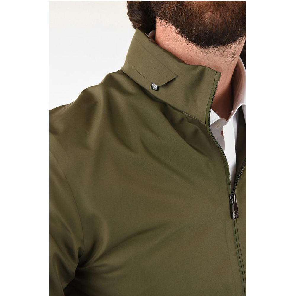 Corneliani ID Waterproof DOUBLE CH hooded outerwear