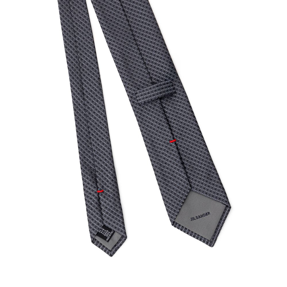 Jil Sander Gray Silk Ties & Bowty