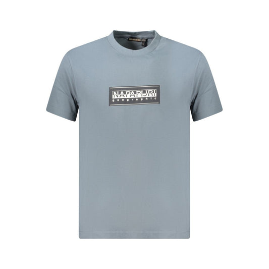 Napapijri Brown Cotton Men T-Shirt