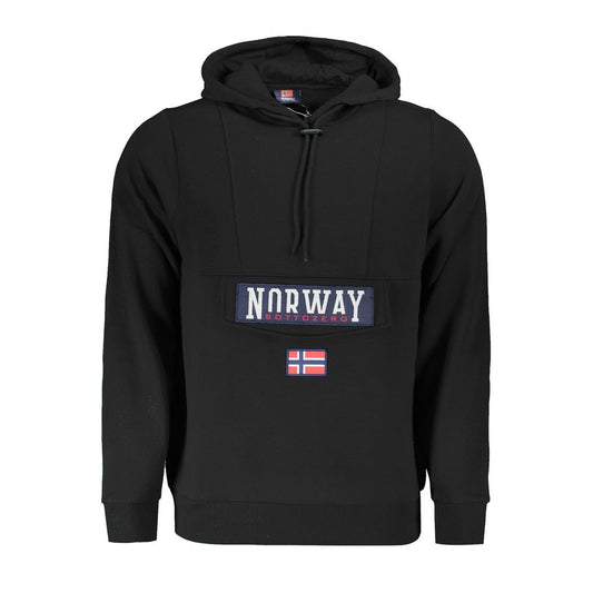 Norway 1963 Black Cotton Sweater