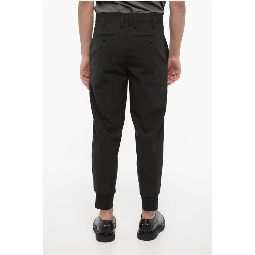 Neil Barrett Slim Fit JACK Pants with Elastic Ankle
