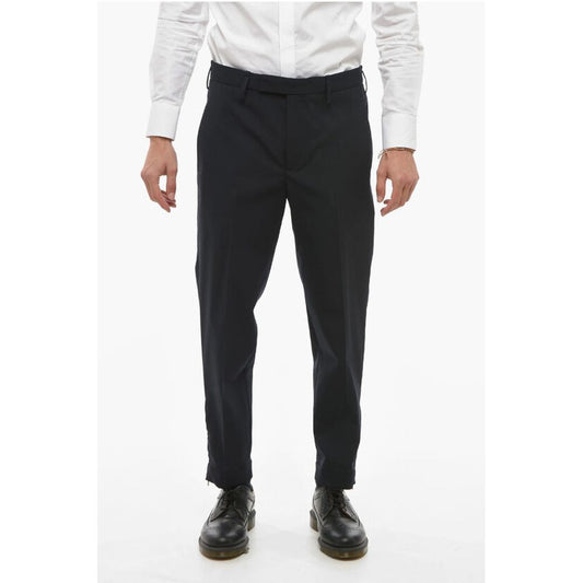 Neil Barrett JAMIE Slim Pants with Zip at the Cuffs