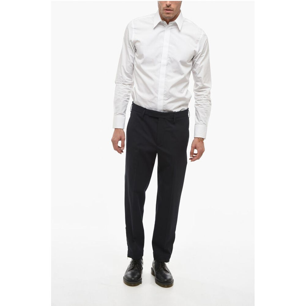 Neil Barrett JAMIE Slim Pants with Zip at the Cuffs
