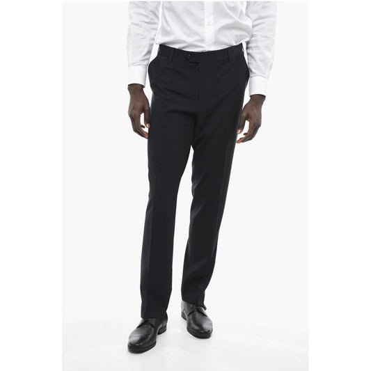 Corneliani Straight Fit Virgin Wool Pants