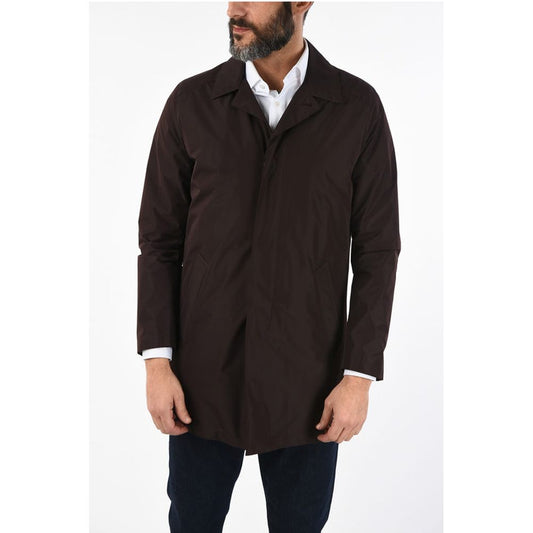 Corneliani three-quarter length chesterfield coat