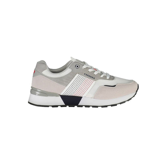 Carrera White ECO Usnjeni moški športni copati