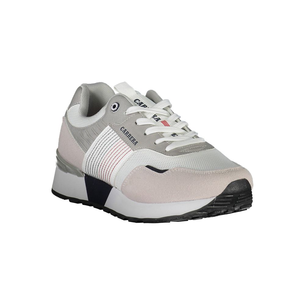 Carrera White ECO Usnjeni moški športni copati
