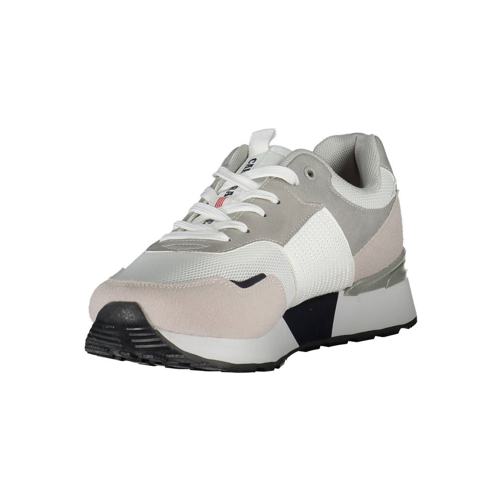 Carrera White ECO Usnjeni moški športni copati