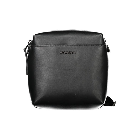 Calvin Klein Črna polietilenska moška torba za ramo