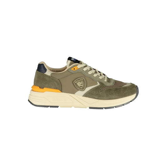 Blauer Zelena poliester moški Sneaker