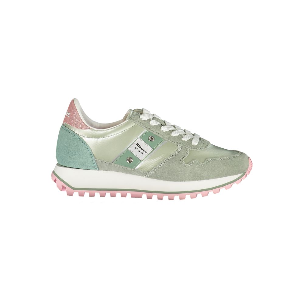 Blauer Zelena Poliester ženske Sneaker