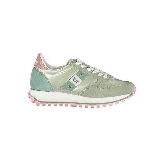 Blauer Zelena Poliester ženske Sneaker