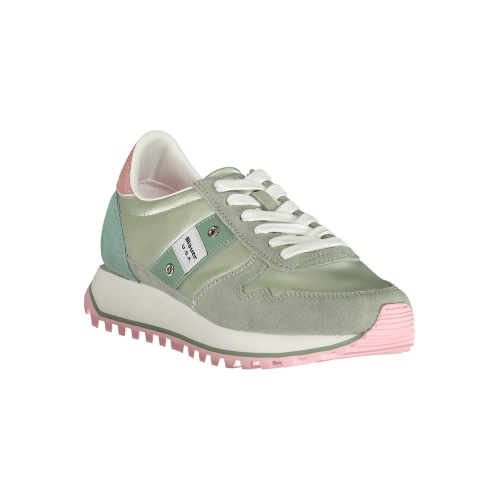 Blauer Zelena Poliester ženske Sneaker