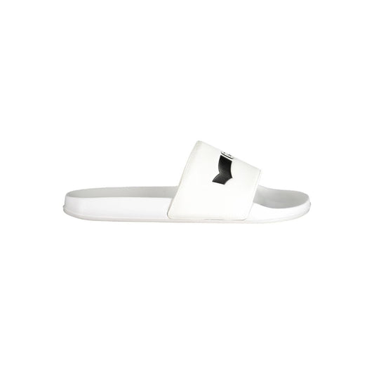 Gas White Polyester Men Sandal