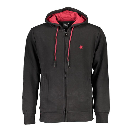 U.S. Grand Polo Black Cotton Moški pulover
