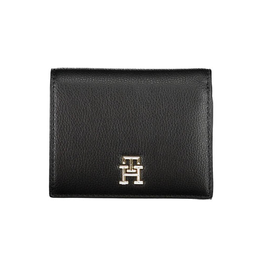 Tommy Hilfiger Črna polietilenska ženska denarnica