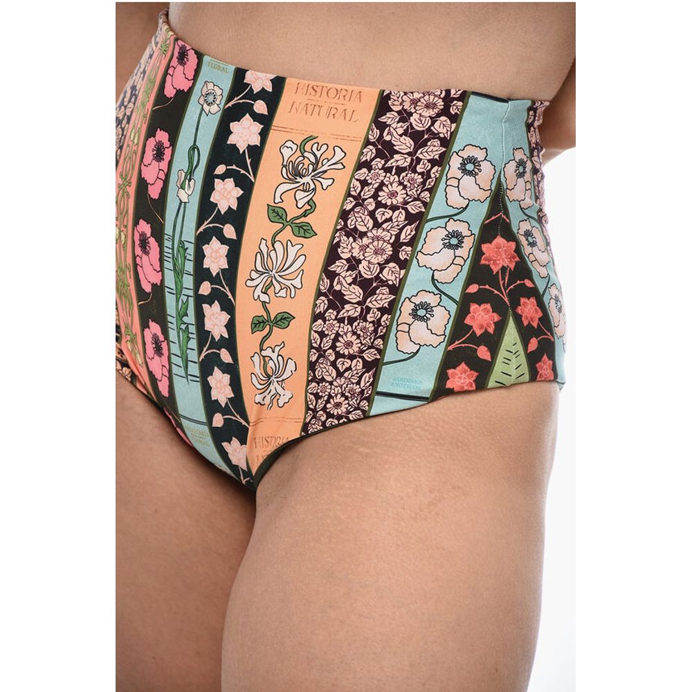 Agua by Agua Bendita High-Waisted SOYA GERANIO Bikini Set with Bralette